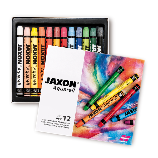 JAXON Aquarellkreide, 12er Set JAXON Aquarellkreide, 12er Set