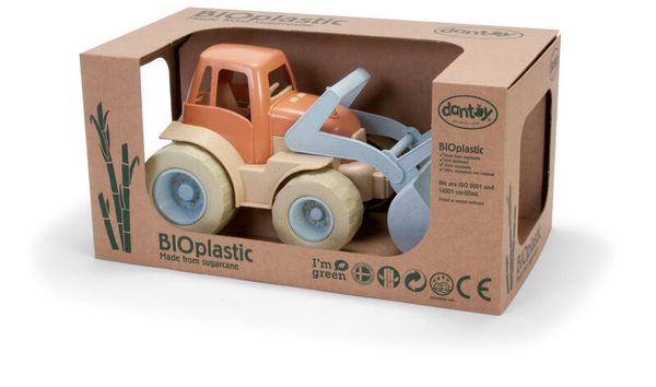 DANTOY BIO-Plastic Traktor, 30 x 17 x 16 cm, ab 2 Jahre DANTOY BIO-Plastic Traktor, 30 x 17 x 16 cm, ab 2 Jahre