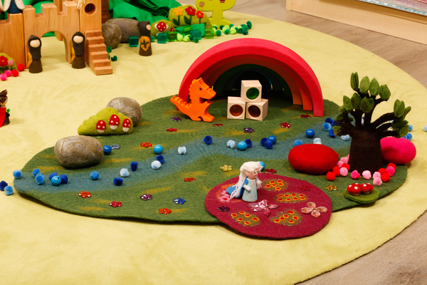 BAUSPIEL Regenbogen Halbkreis, 7 Teile, (L x B x H): 35 x 17,5 x 5 cm, ab 18 Monate BAUSPIEL Regenbogen Halbkreis, 7 Teile, (L x B x H): 35 x 17,5 x 5 cm, ab 18 Monate