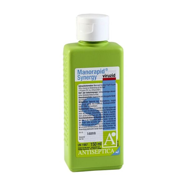 Antiseptica Manorapid® Synergy Händedesinfektion, RKI u. VAH zertifiziert, 150ml
