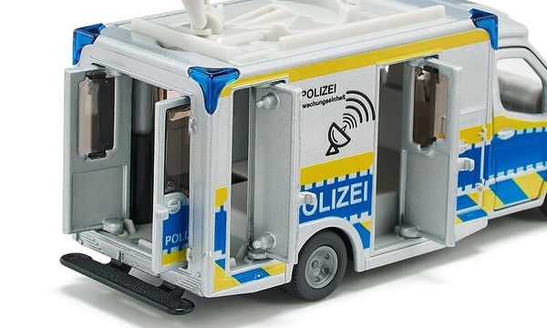 Polizei, Spielzeug, Notfallfahrzeug, Lastwagen, Tür öffnen
