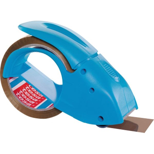 Tesa Packband-Handabroller inkl. 1 Rolle Klebeband