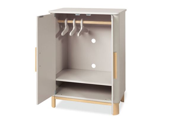 Kleiderschrank, Schrank, Haken, Holzbeine, Holz】