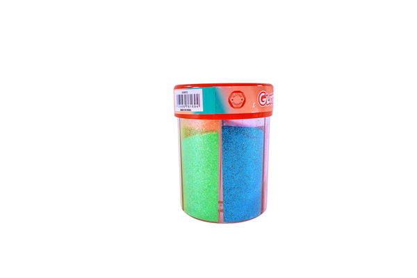 ELVIRAS Glitter in Streudose neon, 6 Farben, 80 Gramm (SONDERANGEBOT)