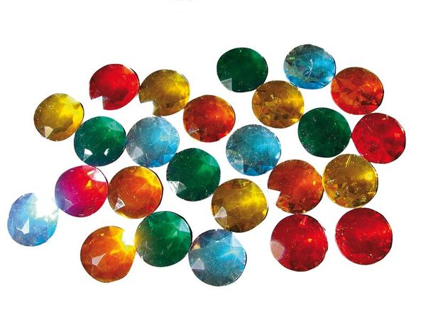 BAUSPIEL Riesenfunkelsteine, glänzend, 25-tlg BAUSPIEL Riesenfunkelsteine, glänzend, 25-tlg