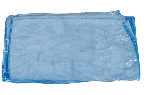 Microfasertuch, elastisch, blau, 40x40 cm, 10 Tücher