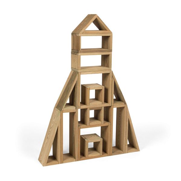 Holzspielzeug, Bausets, Holzregal, Klemmholz, Bausatz