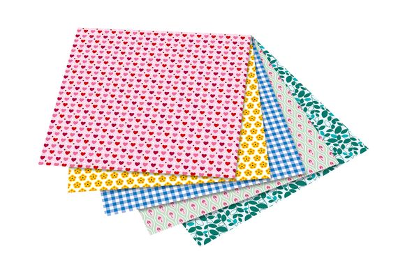 FOLIA Origamipapier Sweet, 15x15 cm, 50 Blatt