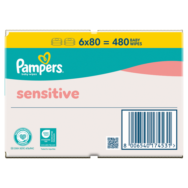 baby wipes, pampers, empfindlich, verpackung, 60080?