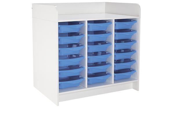 Wickelkommode mit 18 Boxen, 104 cm