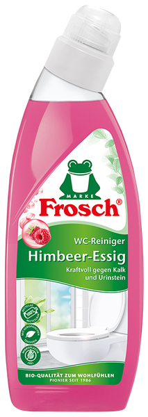 WC-Reiniger, Himbeer-Essig, Putzmittel, Kraftvoll, Flasche