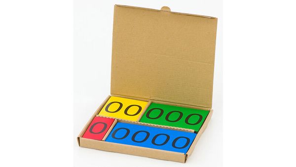 Magnetische Stellenwertkarten, 40-teiliges Set