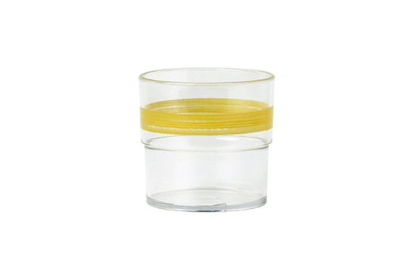 WACA Kunststoff-Trinkglas Bistro, 230 ml, 5 Stück, Farbe wählbar