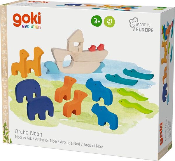GOKI Arche Noah aus Holz, ab 3 Jahre