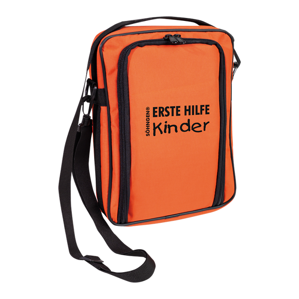 Tasche, Schulbüchertasche, Erste-Hilfe-Tasche, Kinder, Orange