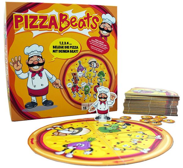Rhythmusspiel Pizzabeats, ab 5 Jahre