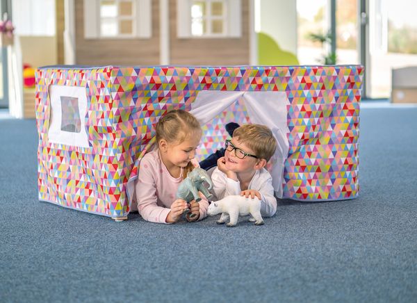 Kinder,  Spielzeug,  Stofftier,  Tunnel,  Muster