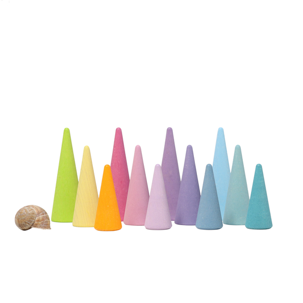 GRIMM´S Regenbogenwald, pastell, 12 Teile, ab 2 Jahre GRIMM´S Regenbogenwald, pastell, 12 Teile, ab 2 Jahre