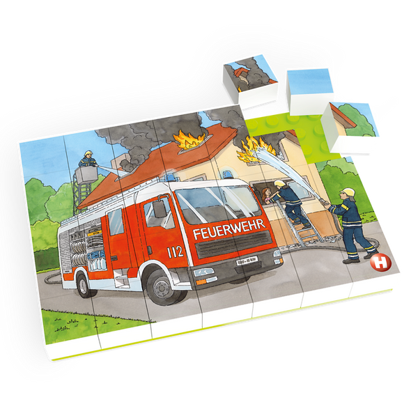 HUBELINO Puzzle Feuerwehr Einsatz (35-teilig), ab 4 Jahre HUBELINO Puzzle Feuerwehr Einsatz (35-teilig), ab 4 Jahre