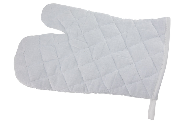 Kochhandschuh, weiß, 1Stck.  Kochhandschuh, weiß, 1Stck.