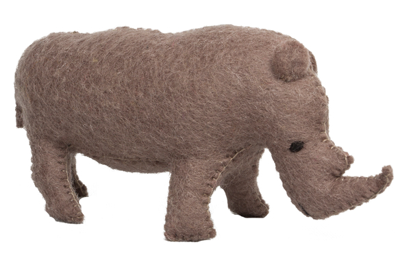 Safari-Tiere aus Wollfilz, 6-teilig (SONDERANGEBOT) Safari-Tiere aus Wollfilz, 6-teilig (SONDERANGEBOT)