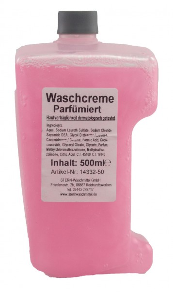 Waschcreme, Parfümiert, 500 ml, Flüssig, Gehäuse pink