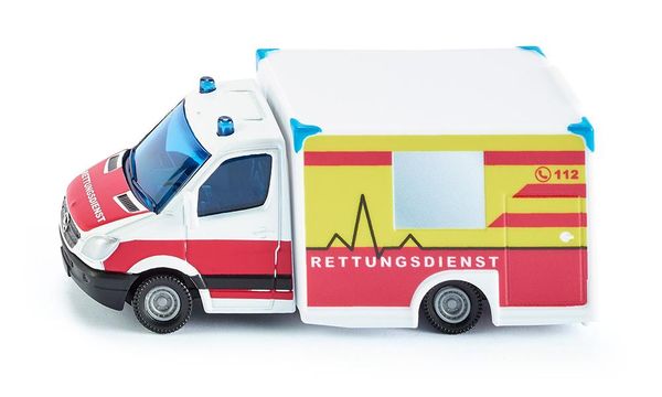 Ambulance, Emergency vehicle, Van, White red yellow, Rettungsdienst