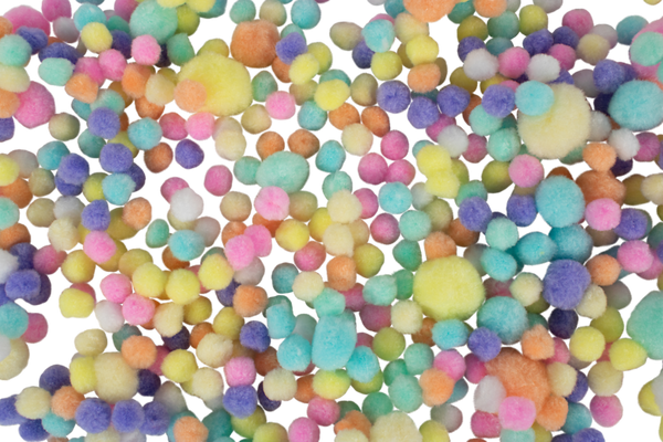 Elviras Pompon Mix "pastel"