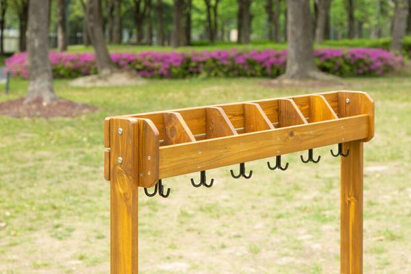 Outdoor-Garderobe, LxBxH 101 x 36 x 120 cm Outdoor-Garderobe, LxBxH 101 x 36 x 120 cm