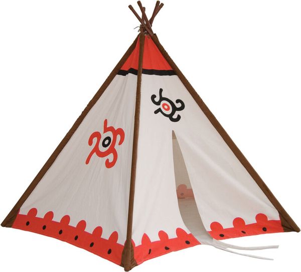 Wigwam / Zelt / Zimmer Tipi, 4 Seiten (120 x 158 cm) Wigwam / Zelt / Zimmer Tipi, 4 Seiten (120 x 158 cm)