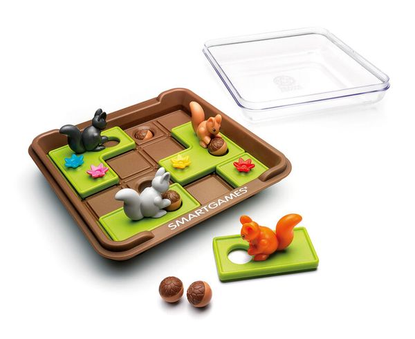 SMARTGAMES Ran an die Nüsse, 1 Spieler, ab 6 Jahre (SONDERANGEBOT)