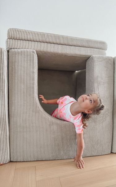 FUNZY Polster Torbogen Cord - Zubehör für Spielsofa, Farben wählbar