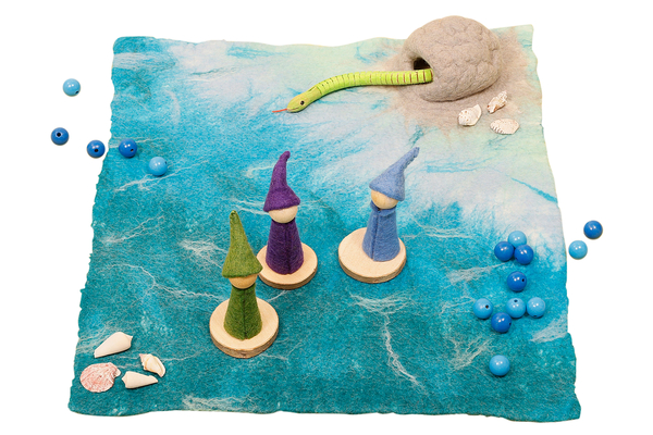 Landschaftsfilzmatte Meer mit 1 Höhle, 45x60 cm (SONDERANGEBOT) Landschaftsfilzmatte Meer mit 1 Höhle, 45x60 cm (SONDERANGEBOT)