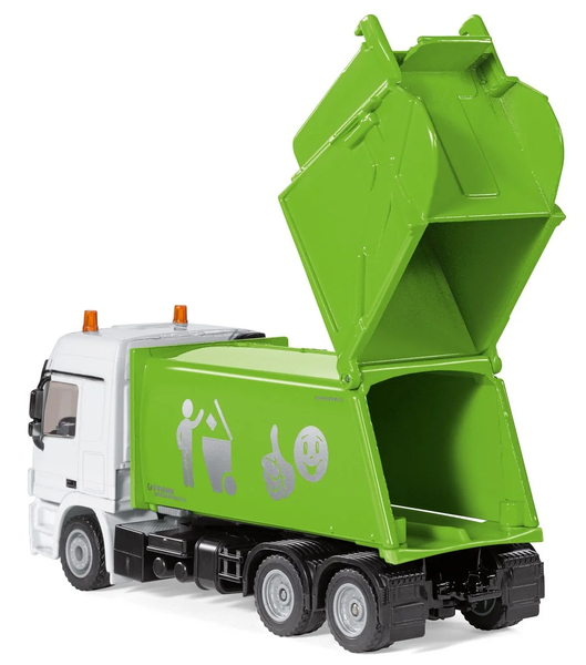Müllwagen, Grün, Abfallsammelfahrzeug, Abfalltonne, Ladekapazität