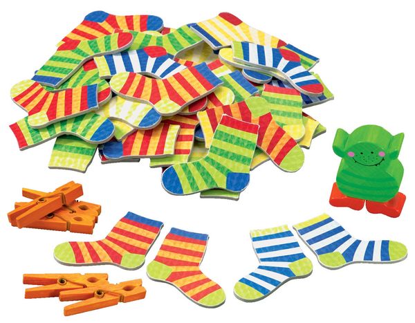 HABA Socken zocken - Reaktionsspiel, ab 4 Jahre, Spieldauer 10 Minuten  HABA Socken zocken - Reaktionsspiel, ab 4 Jahre, Spieldauer 10 Minuten