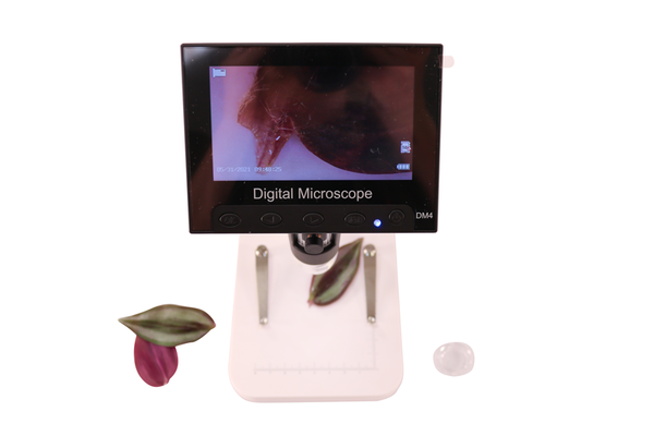Digitales Mikroskop mit 4,3 Zoll LCD-Display, 720 Pixel, 1000-fache Vergrößerung