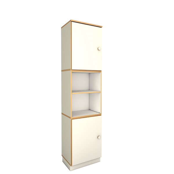 Schrank, Freistehend, Hochschrank, Regal, Holzoptik