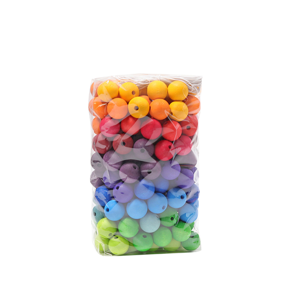 GRIMM´S Holzperlen mit Sortierhilfe, 180 Stück + 6 Sortierhilfen, ab 3 Jahre GRIMM´S Holzperlen mit Sortierhilfe, 180 Stück + 6 Sortierhilfen, ab 3 Jahre