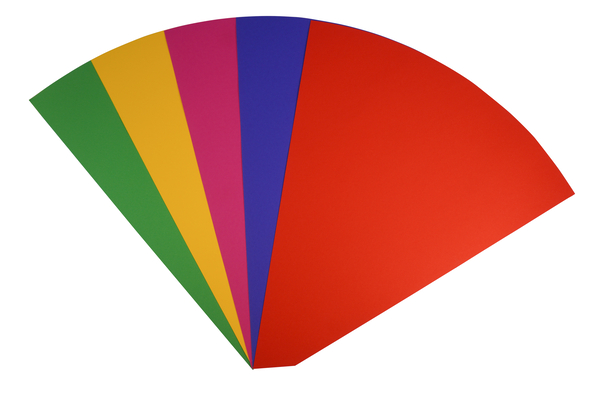 FOLIA Schultütenzuschnitte aus Fotokarton, 68 cm, 10 Bogen, bunt sortiert