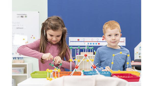 Schul-Steckbaukasten, 420-teiliges Set