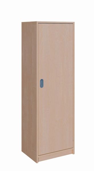 Schrank mit 1 Tür links, 4 Einlegeböden (B/H: 52 x 160 cm)