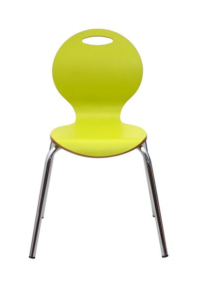 Stuhl, Kinderstuhl, Kunststoffstuhl, Hockern?, Grüne Farbe