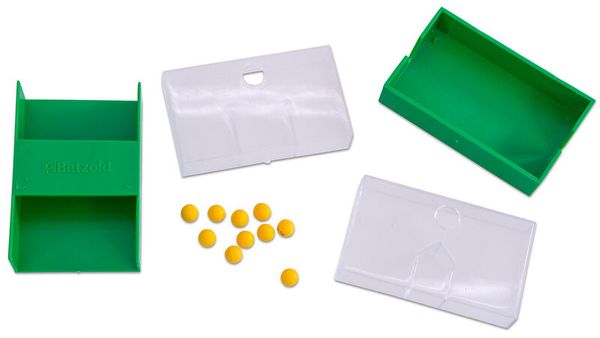Multi-Split-Schüttelbox mit 10 Kugeln