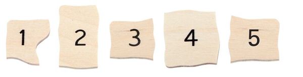 5-Lagenpuzzle Schmetterling, Holz, 28 Teile, ab 4 Jahre