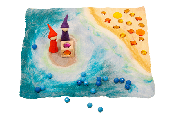 Landschaftsfilzmatte Strand, 45x60 cm (SONDERANGEBOT) Landschaftsfilzmatte Strand, 45x60 cm (SONDERANGEBOT)