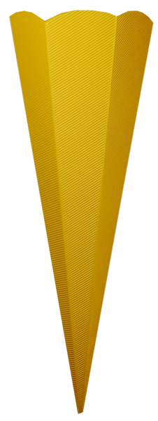 Geschwister-Schultüten-Rohling, eckig, aus E-Wellpappe, 35 cm, 10 Stück, Farbe wählbar