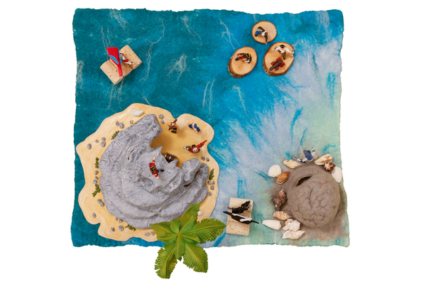 Landschaftsfilzmatte Meer mit 1 Höhle, 45x60 cm (SONDERANGEBOT) Landschaftsfilzmatte Meer mit 1 Höhle, 45x60 cm (SONDERANGEBOT)