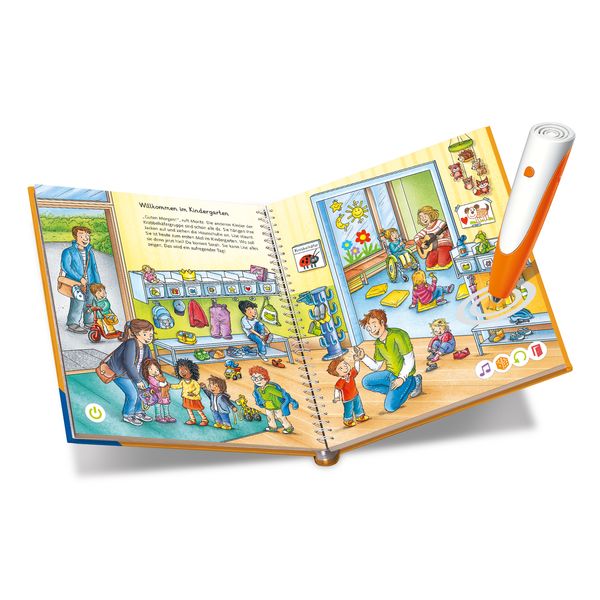 RAVENSBURGER tiptoi® Starter-Set: Stift und Wörter-Bilderbuch "Kindergarten", ab 3 Jahre RAVENSBURGER tiptoi® Starter-Set: Stift und Wörter-Bilderbuch "Kindergarten", ab 3 Jahre
