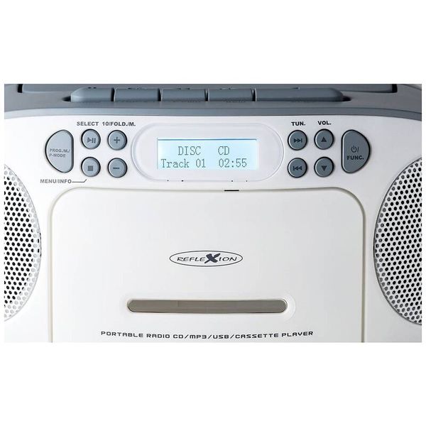 Radiorecorder, tragbares Radio, CD-Player, USB, Kassette