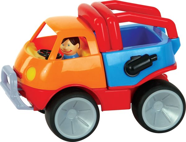GOWI Abenteuerfahrzeug, groß, Kunststoff, 25 x 17,5 x 16 cm, ab 1 Jahr GOWI Abenteuerfahrzeug, groß, Kunststoff, 25 x 17,5 x 16 cm, ab 1 Jahr